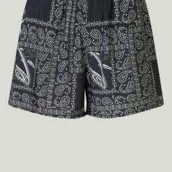 Just Female Just Female Maid Shorts - Paisley Print 7 Just Female Just Female Maid Shorts - Paisley Print