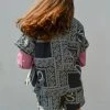 Just Female Paisley Art Black Maid Shirt