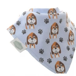 Ziggle Bandana Dribble Bib - Puppy