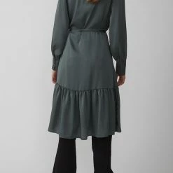 Just Female JUST FEMALE BALSAM GREEN MINNIE WRAP DRESS