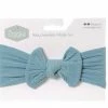 Ziggle Top Bow Turban Headband - Teal 2 Ziggle Top Bow Turban Headband - Teal