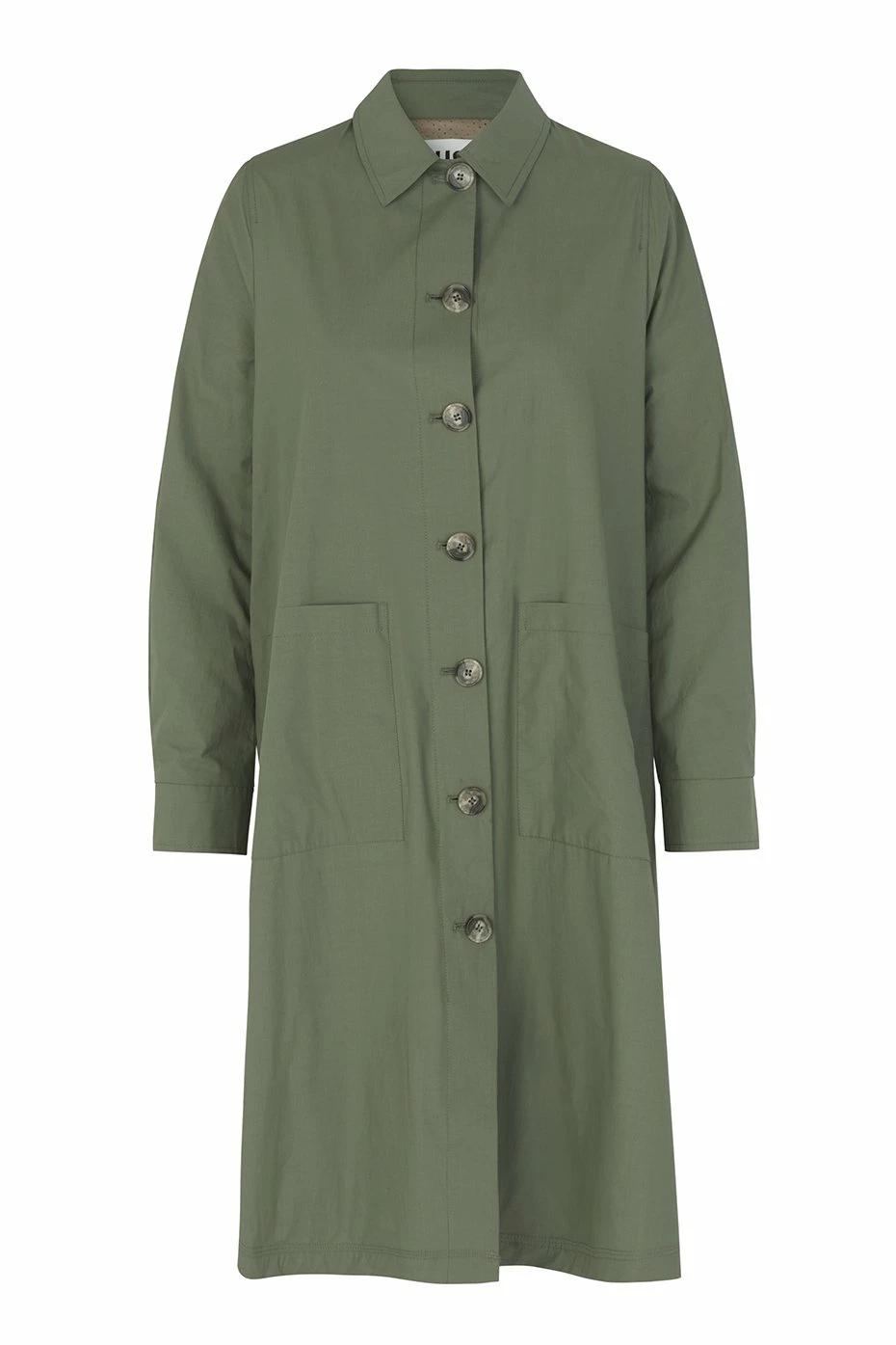Just Female JUST FEMALE CLOVER GREEN NANITA TRENCH COAT 5 Just Female JUST FEMALE CLOVER GREEN NANITA TRENCH COAT
