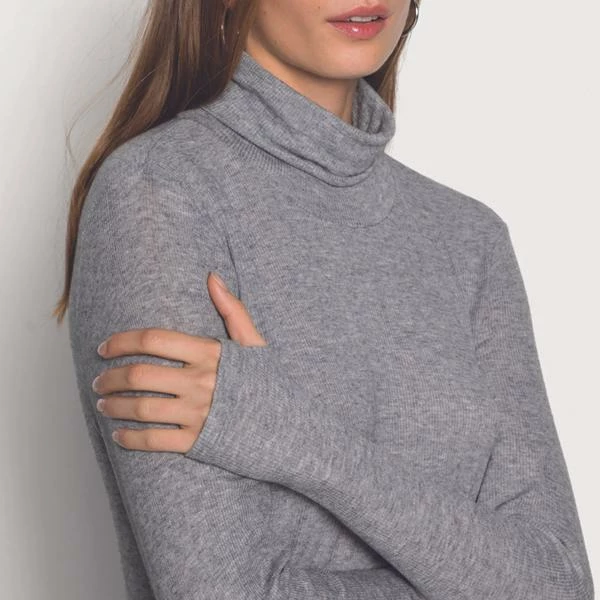 Just Female Millie LS Rollneck Melange 3 Just Female Millie LS Rollneck Melange