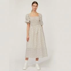 Just Female Off White Avi Dress