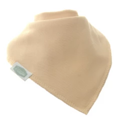 Ziggle Bandana Bib - Cream