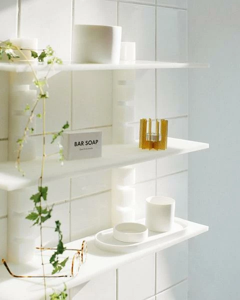 Fundamental.Berlin MILK OBLONG TRAY 4 Fundamental.Berlin MILK OBLONG TRAY