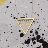 Dowse Triangle Shard Necklace