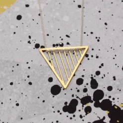 Dowse Triangle Shard Necklace