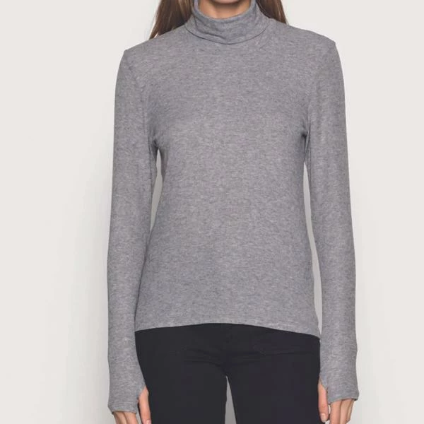 Just Female Millie LS Rollneck Melange 4 Just Female Millie LS Rollneck Melange