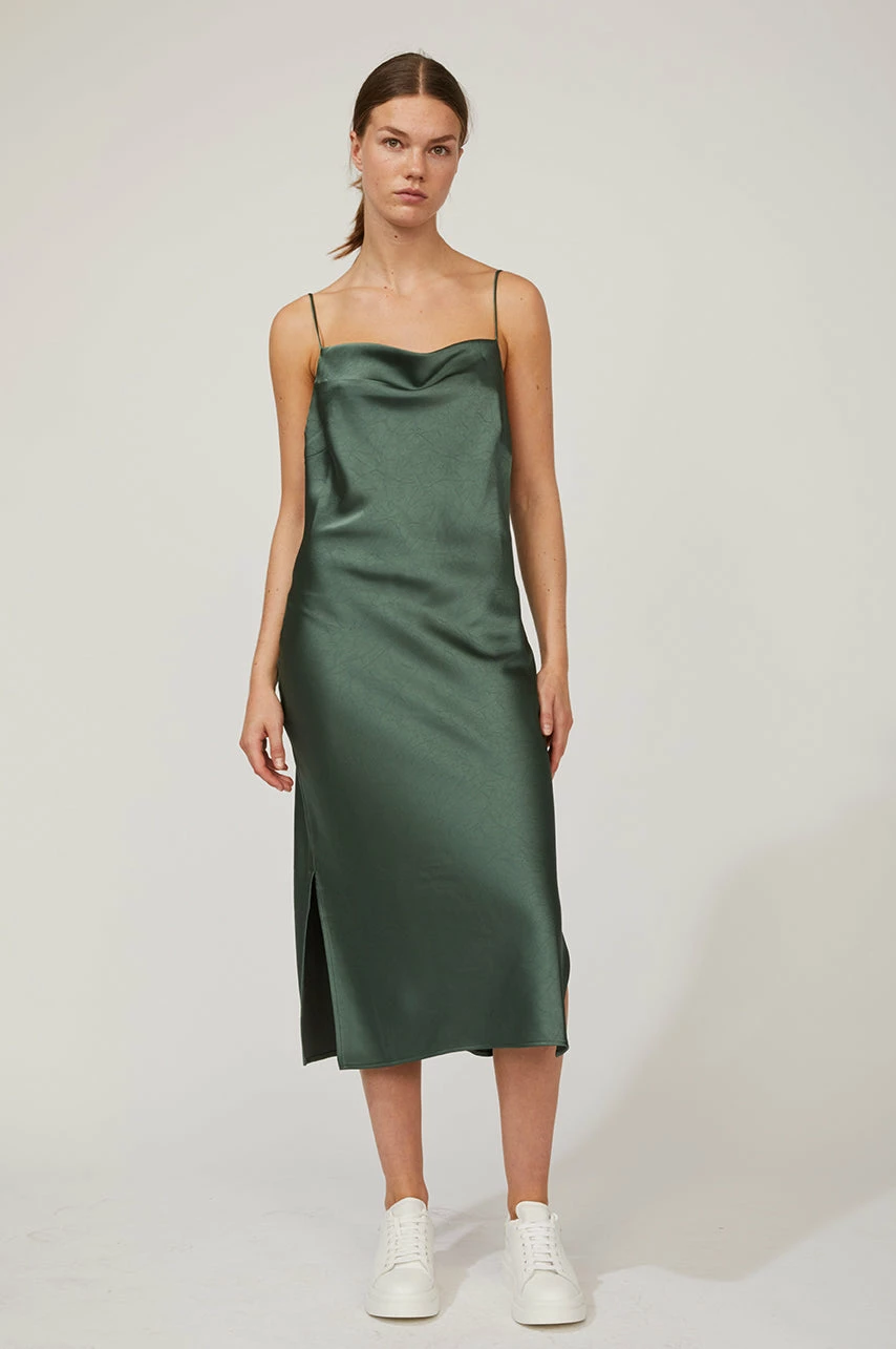 Just Female Dark Green Rich Dress 4 Just Female Dark Green Rich Dress