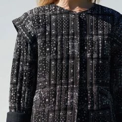 Just Female Miracle Black Paisley Jacket