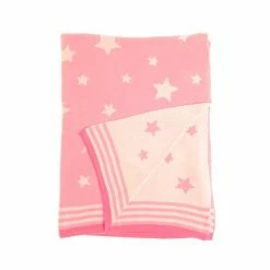 Ziggle Pink Stars Blanket