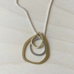 Dowse Brass Kivi Necklace