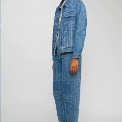 Just Female Mimi Bold Light Blue Scarf Jeans 7 Just Female Mimi Bold Light Blue Scarf Jeans