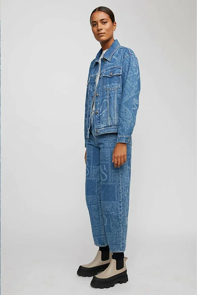 Just Female Mimi Bold Light Blue Scarf Jeans 5 Just Female Mimi Bold Light Blue Scarf Jeans