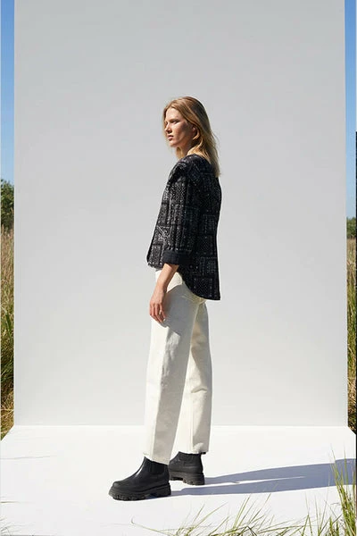 Just Female Miracle Black Paisley Jacket 3 Just Female Miracle Black Paisley Jacket