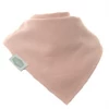 Ziggle Bandana Bib - Pale Pink 1 Ziggle Bandana Bib - Pale Pink