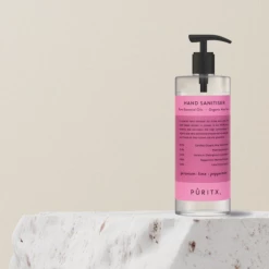 Puritx Hand Sanitiser Geranium Lime Peppermint 250 Ml