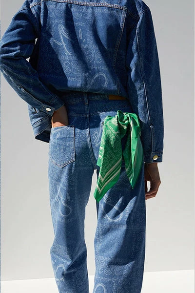 Just Female Mimi Bold Light Blue Scarf Jeans 4 Just Female Mimi Bold Light Blue Scarf Jeans