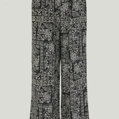 Just Female Strong Pants Black Scarf Art