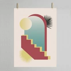 Dowse Aveiro - Sun, Steps & Arches Art Print 7 Dowse Aveiro - Sun, Steps & Arches Art Print