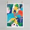 Dowse Flamingo Print