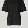 Just Female Kyoto Long Tee in Black