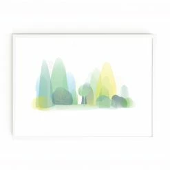Dowse Hazy Spring Light Landscape Print