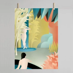 Dowse Wai Tropical Scenic Fine Art Print