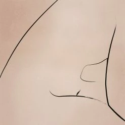 Dowse Bend Figurative Line Drawing Art Print