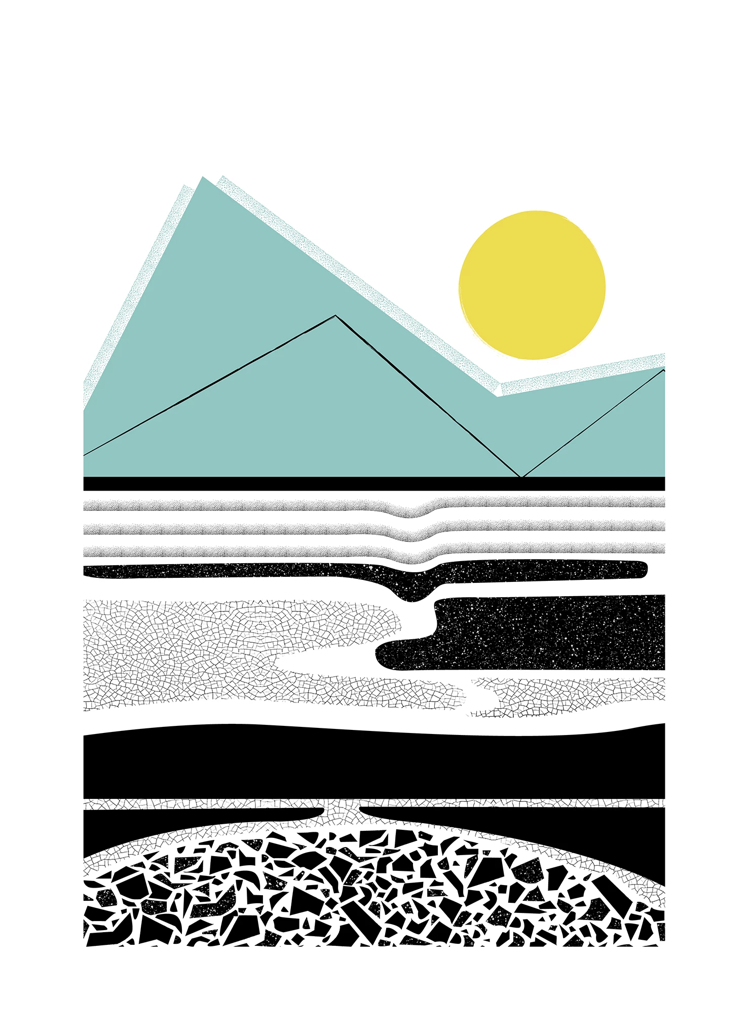 Dowse Landform art print 4 Dowse Landform art print