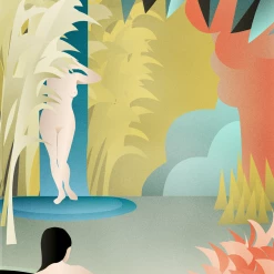 Dowse Wai Tropical Scenic Fine Art Print