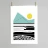 Dowse Landform art print