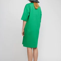 Just Female Green Oversized Kyoto T-Shirt Dress