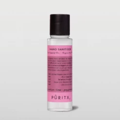 Puritx Hand Sanitizer 60ml in Geranium, Lime and Peppermint