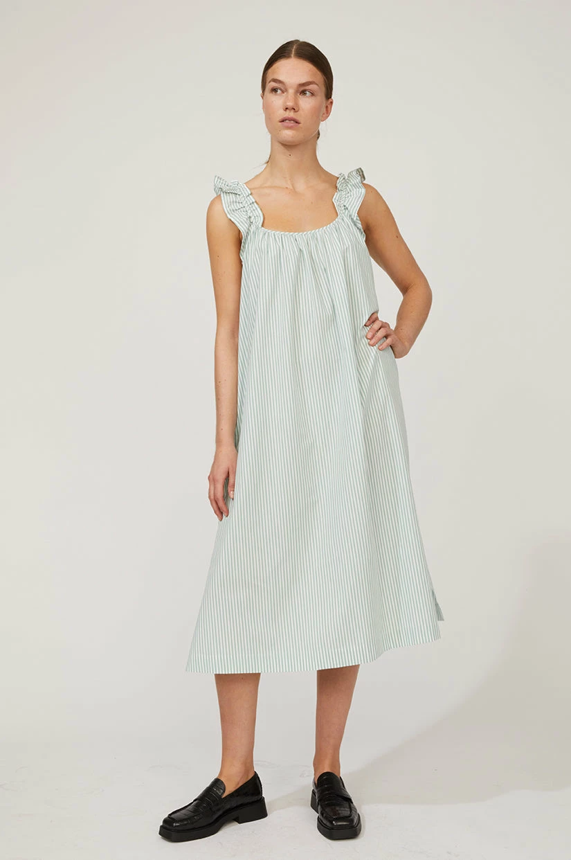 Just Female Stripe Sun Dress 4 Just Female Stripe Sun Dress