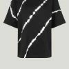 Just Female Becker Tee Tie Dye in Black