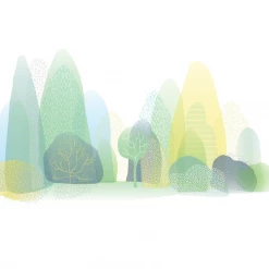 Dowse Hazy Spring Light Landscape Print