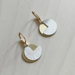 Dowse Steel Fraction Earrings