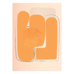 Dowse Yellow Aspect Fine Art A3 Print