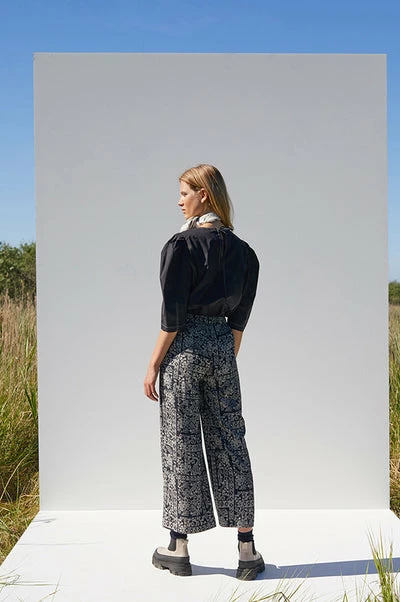 Just Female Strong Pants Black Scarf Art 5 Just Female Strong Pants Black Scarf Art