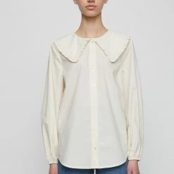 Just Female Eve Shirt in Buttercream