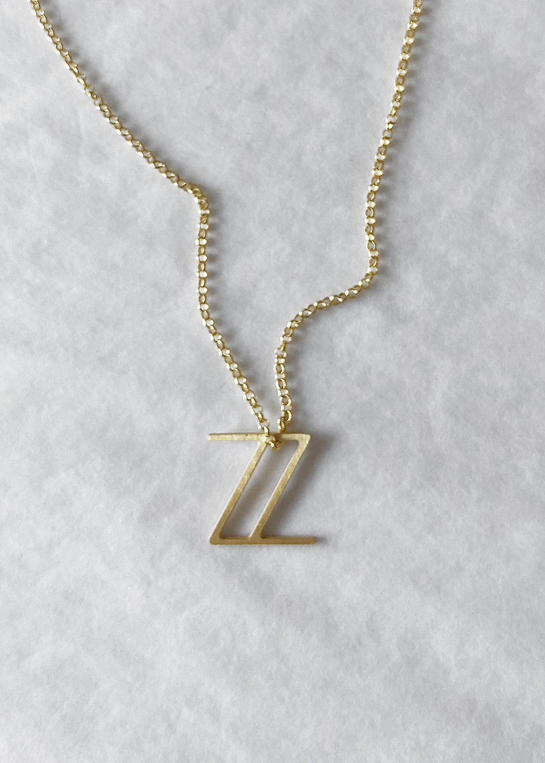 Dowse Silver Initial Necklace 25 Dowse Silver Initial Necklace