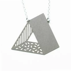 Dowse 3D Triangle Necklace