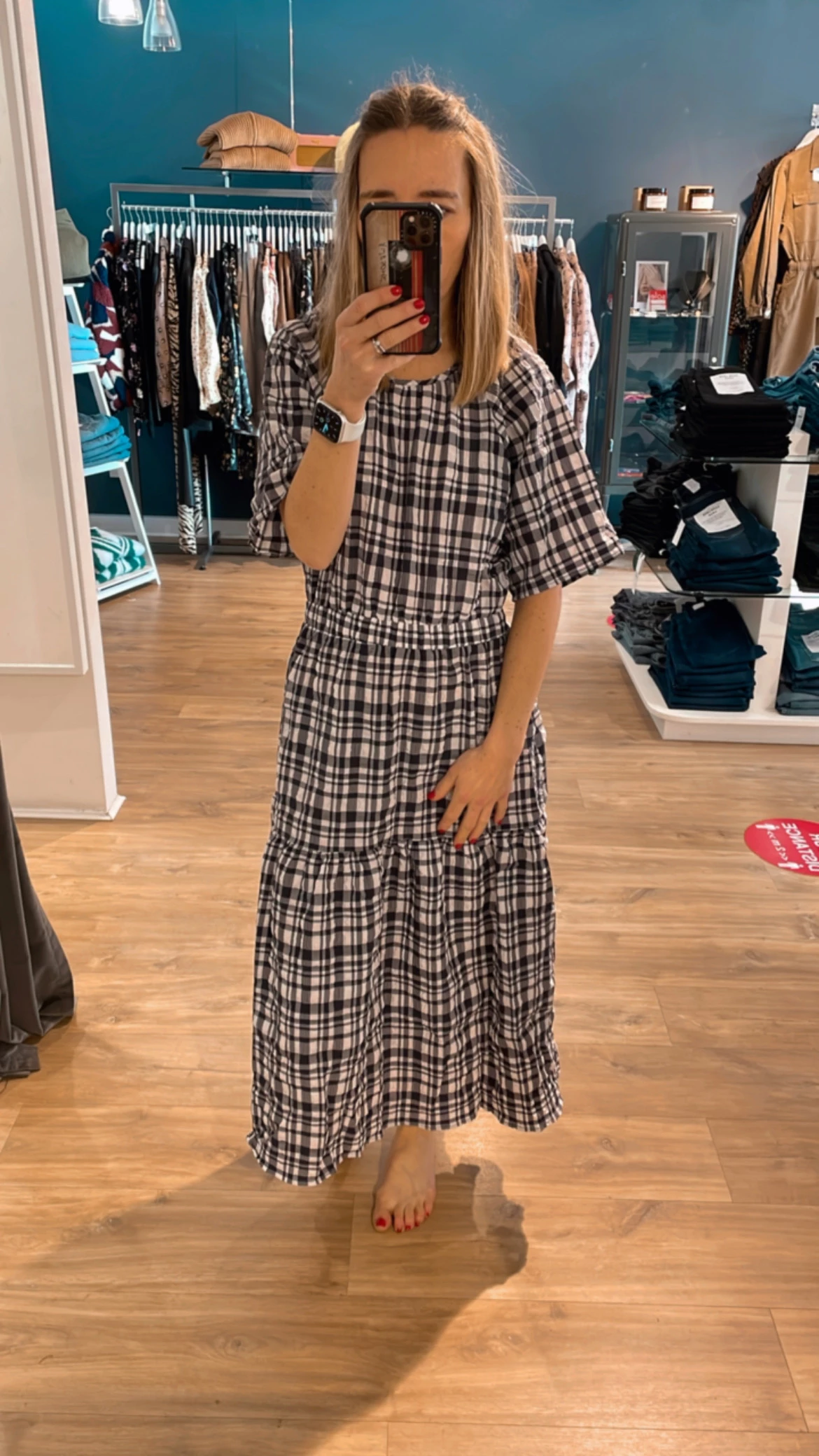 Just Female Hamilton Cut Out Dress in Evening Blue Solid 5 Just Female Hamilton Cut Out Dress in Evening Blue Solid